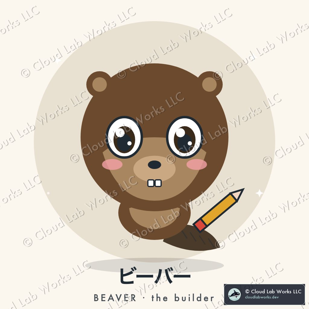 Beaver, the builder: Lives up the creek, builds the thing before the meeting about the thing