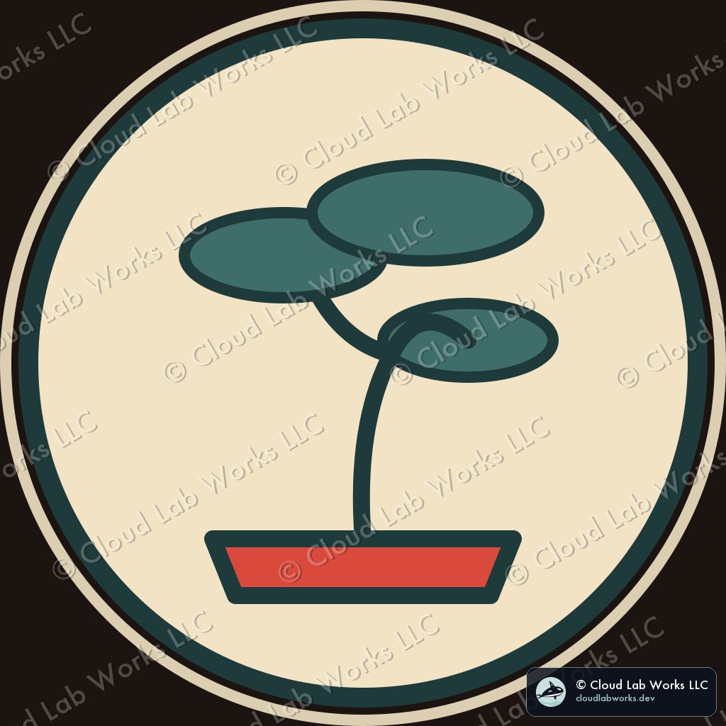 Bonsai: A pine in a shallow pot, forty years of patience in a shape that fits on a shelf