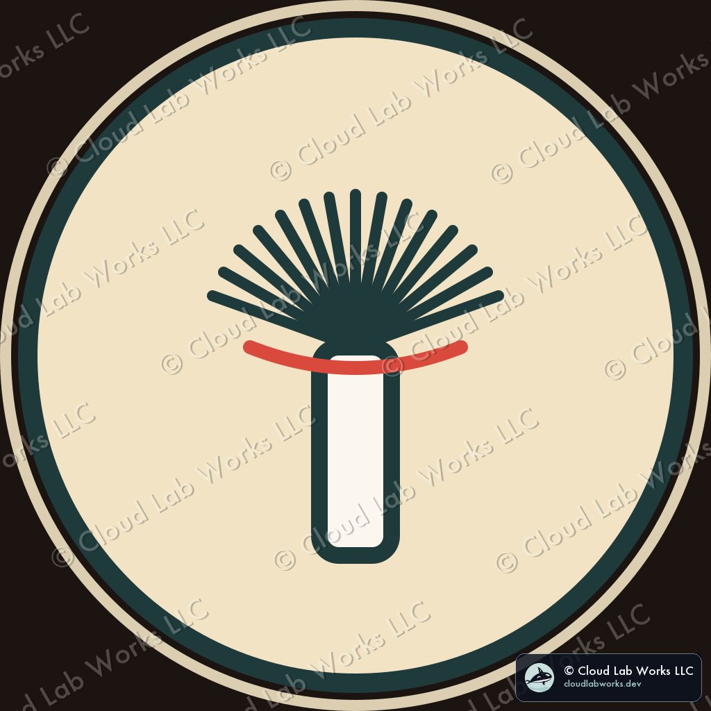 Chasen: The bamboo whisk, eighty tines from one piece of bamboo, and the matcha it is for