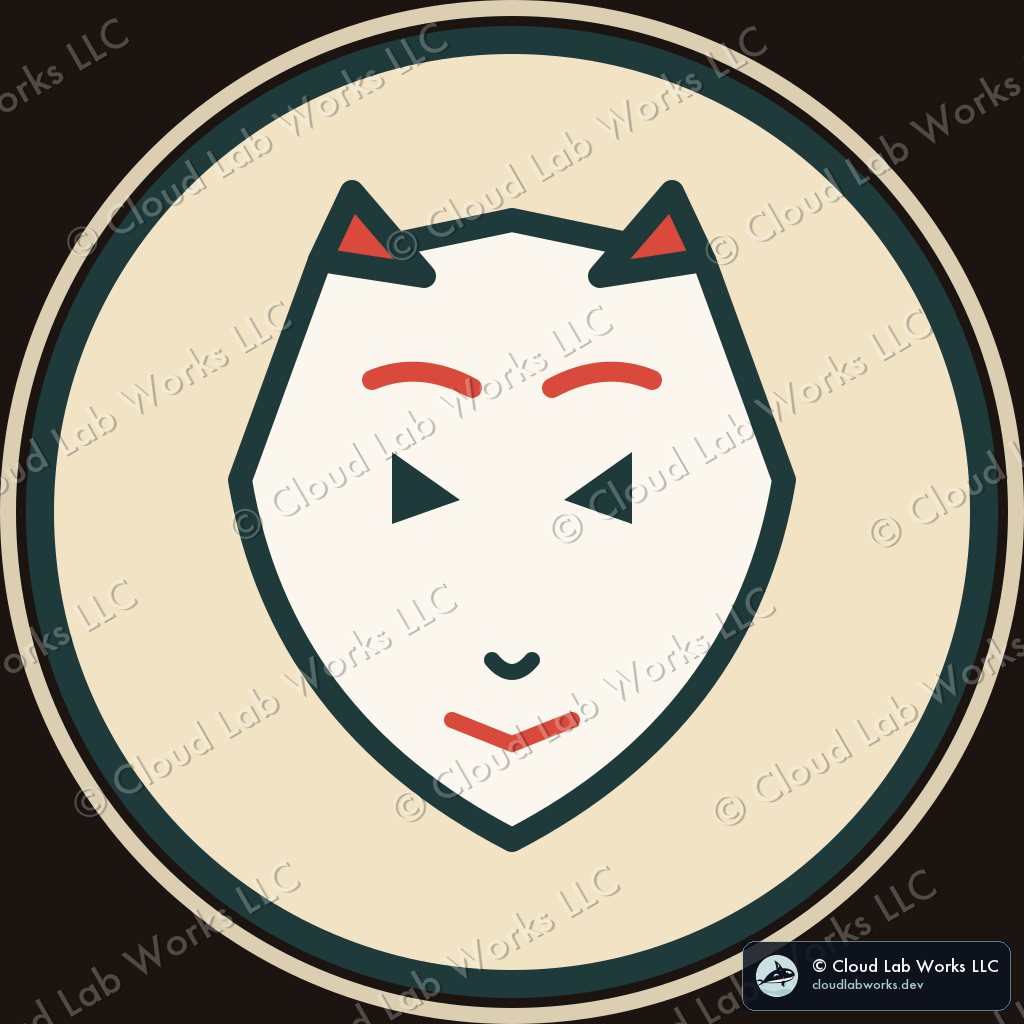 Kitsune: The fox mask from the festival stall