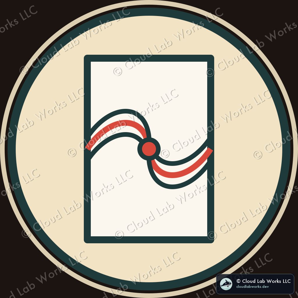 Mizuhiki: The paper cord knot on a gift envelope: red and white, tied once, not meant to be untied