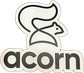 Acorn sticker