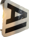 AI lettermark sticker
