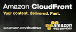Amazon CloudFront: Your content, delivered. Fast. sticker