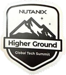 Nutanix Higher Ground sticker