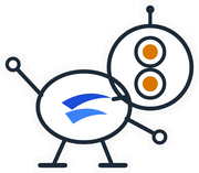 Rubrik robot sticker