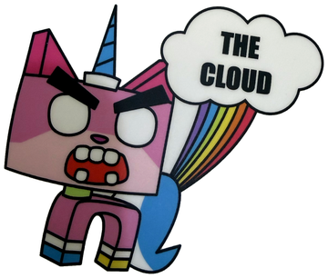 Unikitty: THE CLOUD sticker